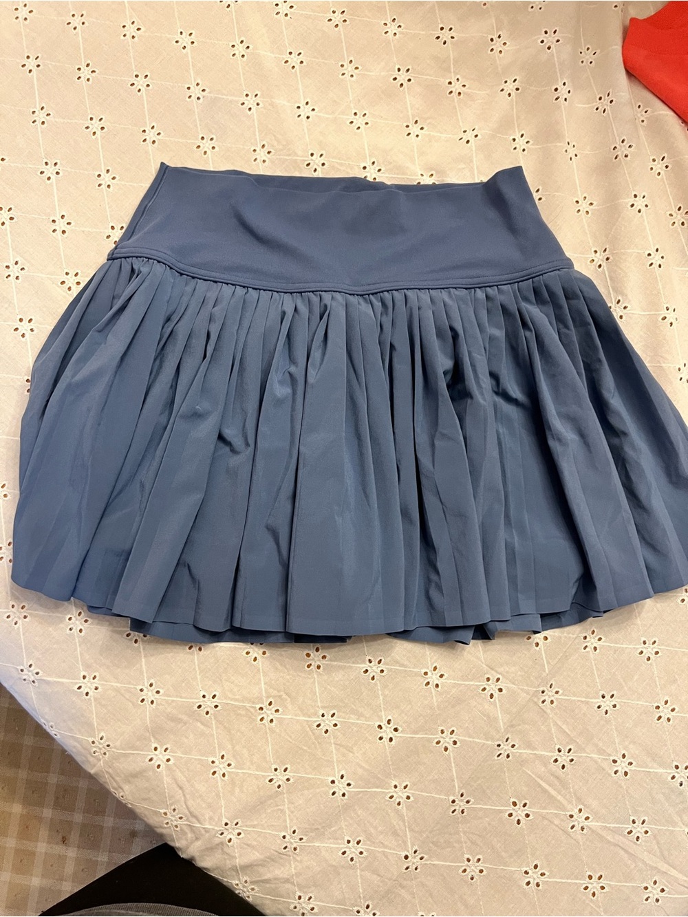 Aerie Offline Size M Pleated Blue Women’s Tennis Skirt - Classic A-Line Style